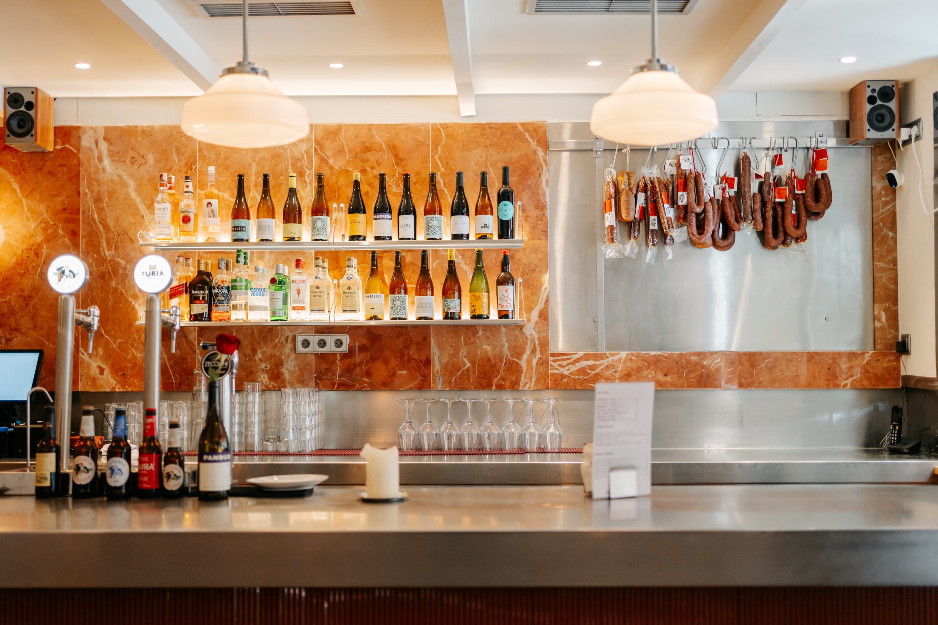 Barra de Bar La Gloria de Carabanchel